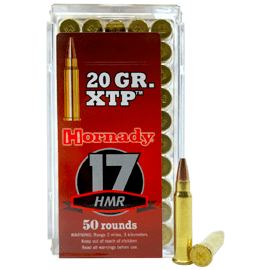 Büchsenpatronen, HORNADY, Rimfire Varmint Express .17 hmr, 20 GR XTP