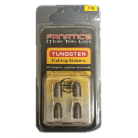 Worm Weight, Stucki Fishing, 4er Pack Tungsten 3.5g