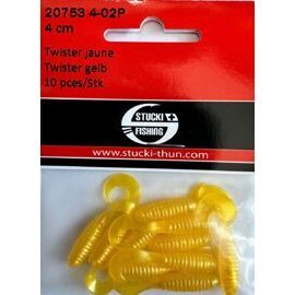 Twister 4 cm gelb