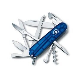 Taschenmesser, Victorinox, Huntsman, 91mm, blau transparent