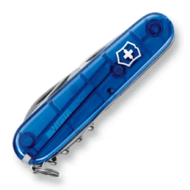 Taschenmesser, Victorinox, Spartan blau transparent