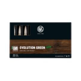 Jagdpatronen, RWS, Kal. .30-06 Spgfld, Evolution Green 9.0g