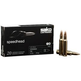 Jagdmunition, Sako Ammo, 6.5 Creedmoor Range Speedhead FMJBT/128H 9.3g / 144g