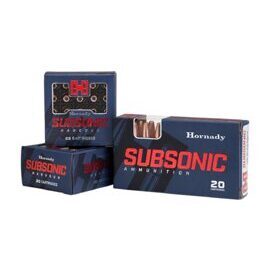 Büchsenpatronen, Hornady, Subsonic .300 Blackout 190 GR SUB-X