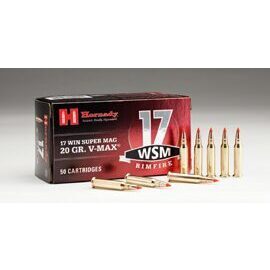 Munition, Hornady, Rimfire Varmint Express, Kal. 17 WSM 20 GR V-MAX