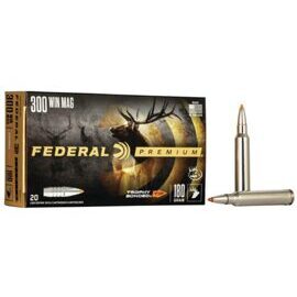 Munition, Federal, TROPHY BONDED® TIP, Vital Shok, cal. .270 WSM, 140 GR