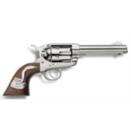 Revolver, Pietta, 1873 SA, Kal. .45LC, Nickel Frame