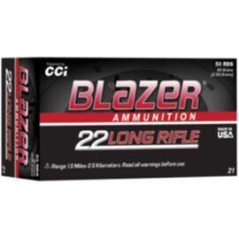 Kleinkalibermunition, BLAZER, Kal. .22LR, 40gr