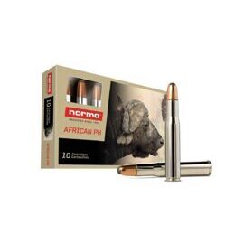 Büchsenpatronen, NORMA, African PH .404 Jeffery (Rimless Nitro Exp.) Woodleigh Softpoint 29,2g/450gr