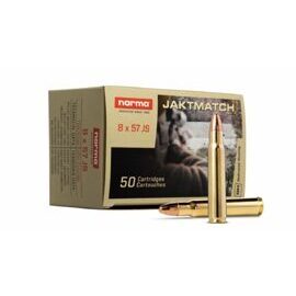 Munition, NORMA Jaktmatch 8x57 JS FMJ 8,0g/123gr