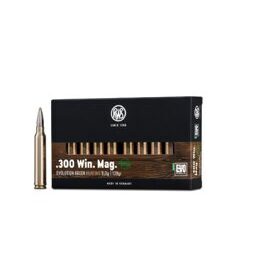 Büchsenpatronen, RWS, .300 Win. Mag. Evo Green 9,0g