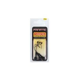 Tungsten Resin JIG-HEAD Black 3.5 Gr - 1/0 (X3)