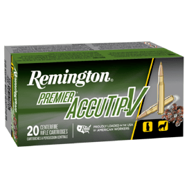 Büchsenpatronen, Remington, Kal. .222Rem, AccuTip BT, 50gr, 3.2399g