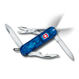 Taschenmesser, Victorinox, Midnite Manager, blau transparent