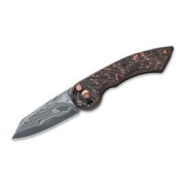 Taschenmesser, Fox Knives Radius Damascus Space Coral CF LTD