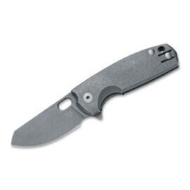 Taschenmesser, Fox Knives Baby Core Acid SW Titanium Grey