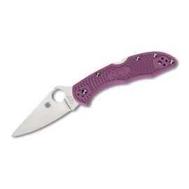 Spyderco Delica Flat Ground Violett