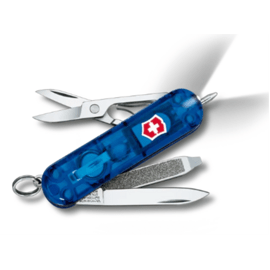 Taschenmesser, Victorinox, Signature Lite, blau transparent