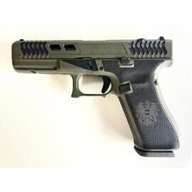 Pistole, Glock 17, Gen5 Austro, Mil Edition, Green