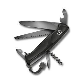 Messer, Victorinox, Ranger Grip 55 Onyx Black, unverpackt