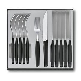 Besteck, Victorinox, Swiss Modern, 12-teilig, schwarz