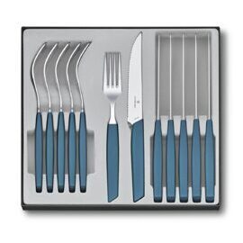 Besteck, Victorinox, Swiss Modern, 12-teilig, Kornblumenblau