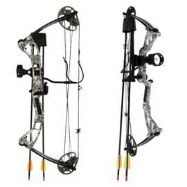 Compoundbogen, EK ARCHERY Rex - 20-65 lbs, Farbe: Skull Camo