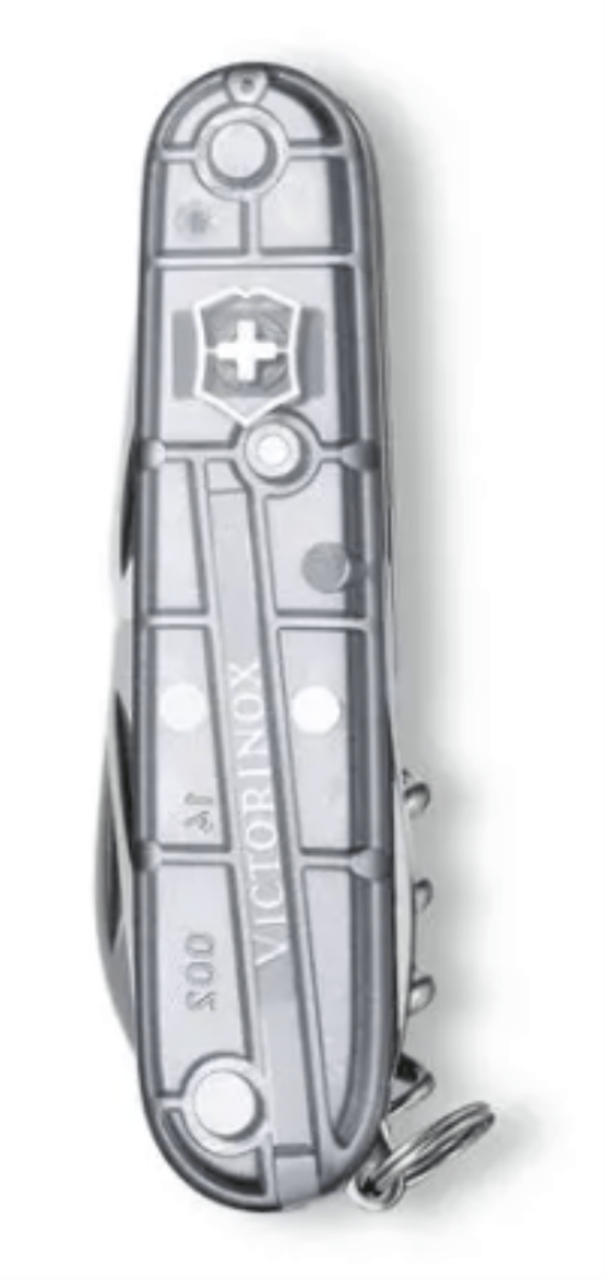 Taschenmesser, Victorinox, Spartan silver transparent