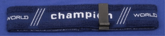 Stirnband, Champion, Blau inkl. Augenklappe