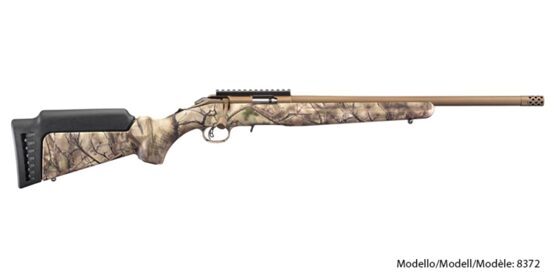 Repetierer, Ruger, American Rimfire Standard, 22 WMR, GoWild Camo, 18