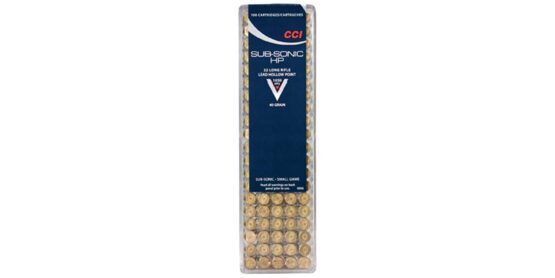 Munition, CCI, 22LR Subsonic