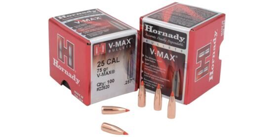 Geschosse, HORNADY, .22 (.224) V-MAX, 3,5 g / 55 gr