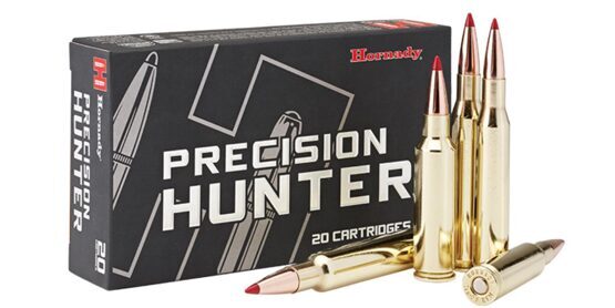 Büchsenpatronen, Hornady, Ammo .308 Win. Precision Hunter 11.5 g / 178 gr ELD-X