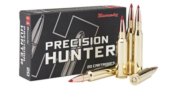 Büchsenpatronen, Hornady Ammo, Kal. .300 Win Mag Precision Hunter 11.5 g / 178 gr ELD-X