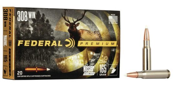 Munition, Federal,NOSLER® ACCUBOND®, Vital-Shok, cal. .270 WSM, 130 GR