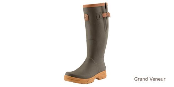 Gummistiefel, Rouchette, GRAND VENEUR, braun - Gr. 42