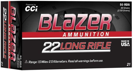 Kleinkalibermunition, BLAZER, Kal. .22LR, 40gr