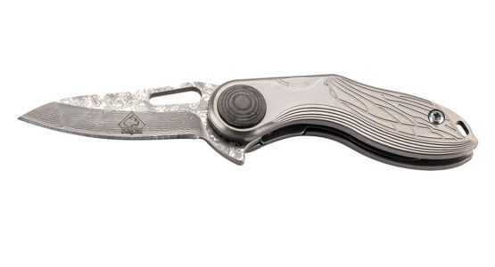 PUMA TEC Mini-Einhandmesser, Damaszener