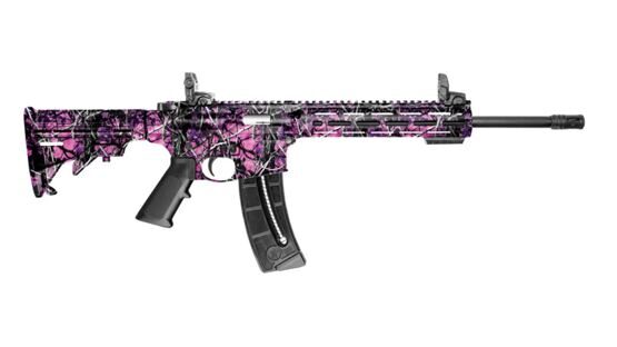 Halbautomat, Smith&Wesson, M&P 15-22 Muddy Girl, Kal. 22lr, 16.5