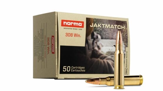 Büchsenpatronen, Norma, .308 Win Jaktmatch 150grs, FMJ-BT