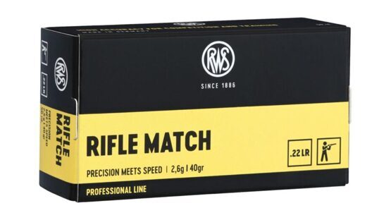 Randfeuerpatronen, RWS, .22 LR Rifle Match