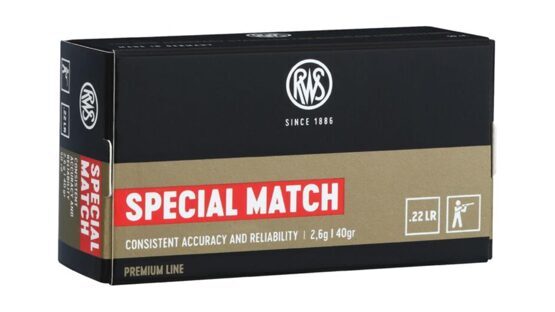 Randfeuerpatronen, RWS, Special Match, Kal. .22 LR