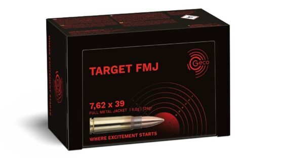 Büchsenpatronen, GECO Kal. 7,62x39mm 8g Target VM