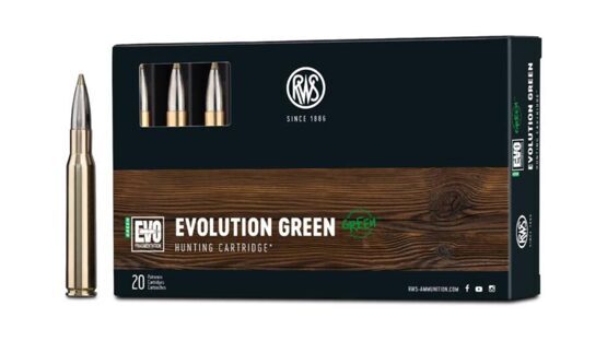 Büchsenpatronen, RWS, .30-06 Spgfld Evolution Green, 8.8g