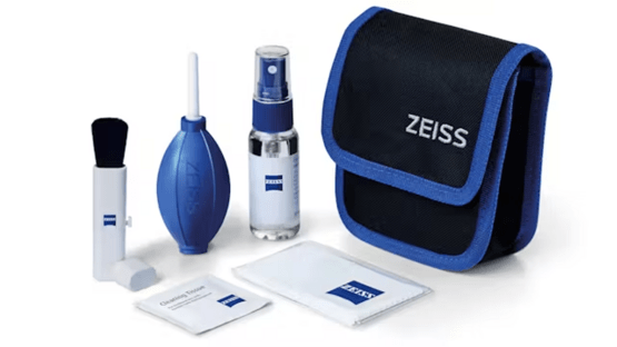 Lens Cleaning Kit, Zeiss, in hochwertiger Stoff-Gürteltasche