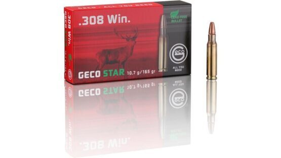 Büchsenpatronen, GECO, .308 Win. STAR 10,7g