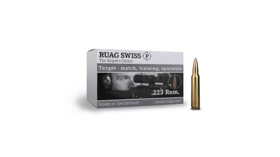 Büchsenpatronen, SWISS P, Kal. .223 Rem. Swiss P Target 4,5 g