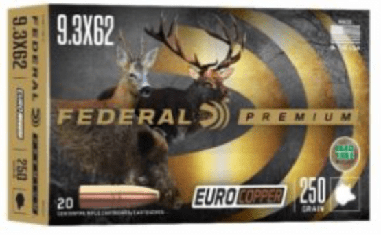 Munition, Federal, EuroCopper, 30-06, 165 GR, bleifrei