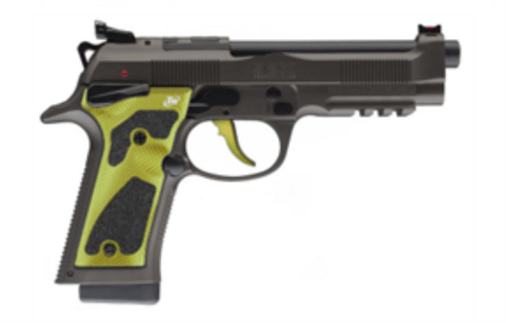 Pistole, Beretta, 92X Performance Special Makes, Kal. 9mm, gelb