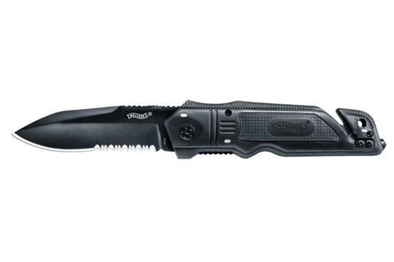 Walther Klappmesser ERC black Emergency Rescue Knife, 162g